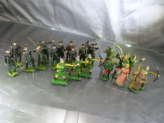 Selection of Robin Hood and other lead figures etc