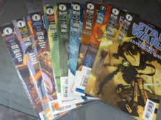 Dark Horse Comics - Star Wars CHEWBACCA issues 1 - 4, DARKNESS issues 1, 2 and 4, STARFIGHTER