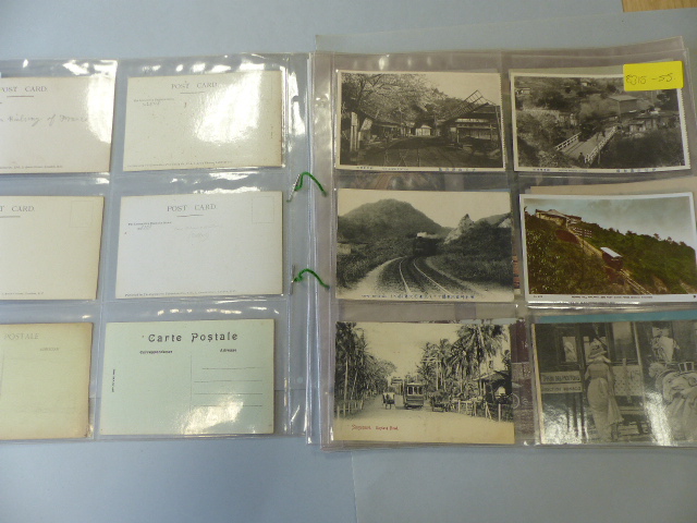 Collection of war post cards relating to trains and Railway - Image 2 of 6