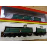 HORNBY OO GAUGE R2219, WEST COUNTRY CLASS 21C123 ' BLACKMOOR VALE ' boxed