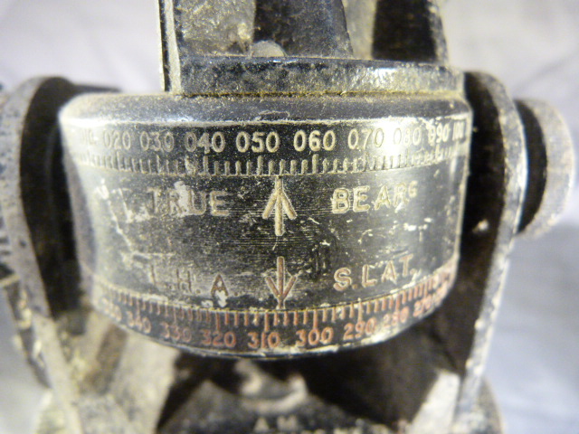 A.M Astro Compass MKII (6A/1174 2-H) poss from a Wellington plane. - Image 4 of 8