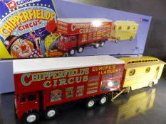 Corgi Classics Chipperfield Circus Foden Closed Pole Truck with Caravan to include 1 replica