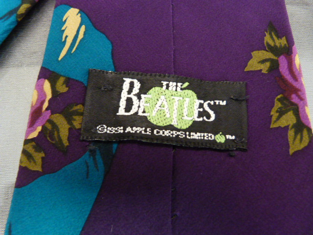 An Apple Corporation, The Beatles 'All you need is love' promotional silk tie. - Image 4 of 4