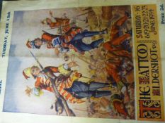 Souvenir leaflet Guide for the Aldershot Tatoo 1934.