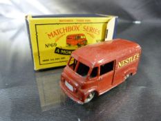 Moko Lesney Matchbox no.69 Nestle Van. Box in ok condition