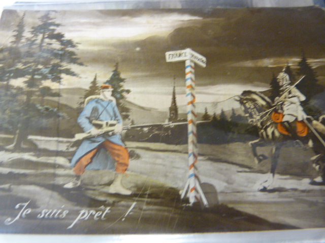 French WW1 souvenir postcards - Image 9 of 22