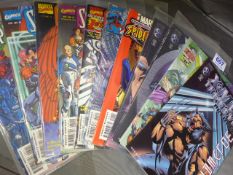 Collection of Marvel Comics X-MEN #381, Rogue, Magneto and one other. SPACE KNIGHTS issues 1-5,
