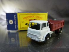 Lesney Matchbox series Bedford Tipper Truck no.3. Box in good condition