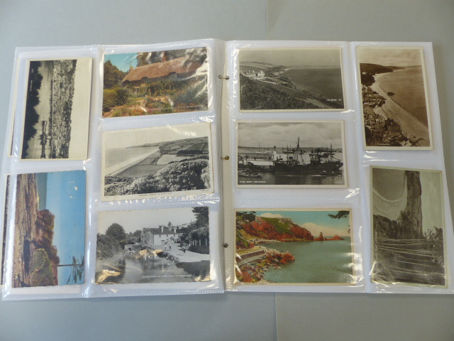 Collection of approx 90 postcards of Devonshire - Local Interest - Image 3 of 11