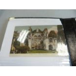 Collection of Victorian and later postcards depicting churches and Abbey's approx 50