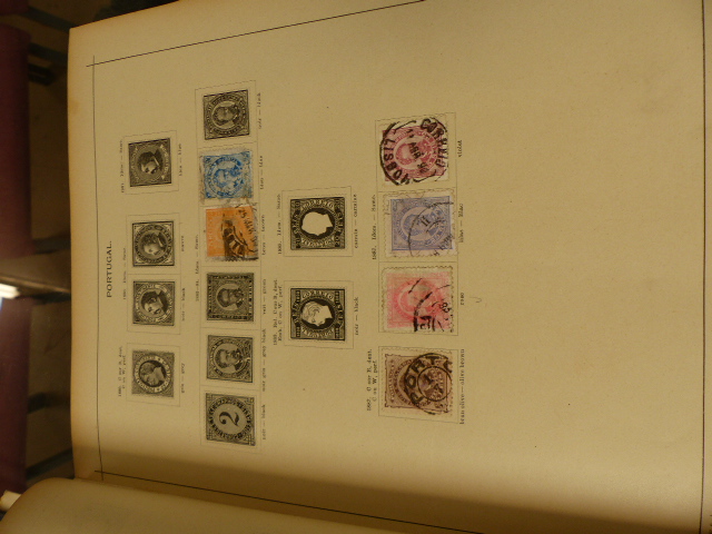 Stamp albums to include a French example - Image 3 of 15