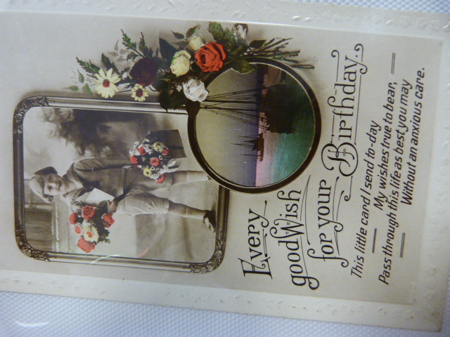 Collection of approx 40 Victorian birthday cards - Image 17 of 39