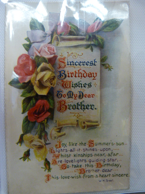 Collection of approx 40 Victorian birthday cards - Image 3 of 39