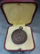 Royal Life Saving Society Medal awarded to G W H Cook 1938