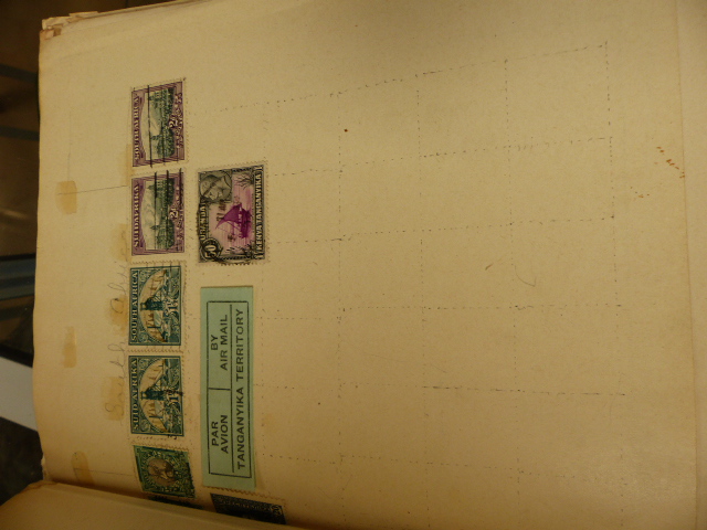 Stamp albums to include a French example - Image 7 of 15