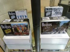 Set of four Corgi Ltd edition 'The Beatles' Album cover diecast collectables. Buses (