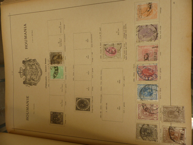 Stamp albums to include a French example - Image 6 of 15