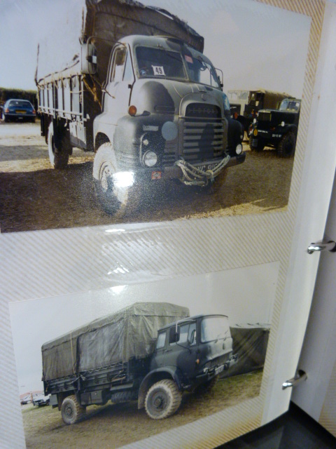 Album containing various postcards of WW1 Military vehicles from various museums and other related - Image 3 of 7