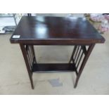 Edwardian Mahogany swivel top games table