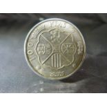 Coins - 1966 Spanish 100 PTAS