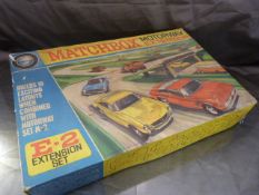 Matchbox Motorway Extension set E-2 appears to be complete in original packaging