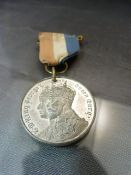 Coronation Medallion commemorating the Coronation of King George and Queen Mary 1911