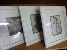 Arthur Rackham three framed prints