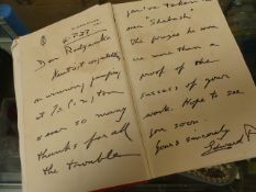 Edward Prince of Wales. An interesting letter written from Edward to Captain S.Rodzianko (was a