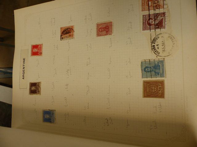 Stamp albums to include a French example - Image 9 of 15