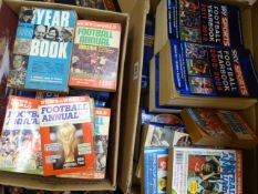 Large collection of Football Annuals to include Sky Sports and some from 1950's onwards.