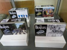 Set of Four Corgi Ltd edition 'The Beatles' Album cover diecast collectable. Taxi's to include