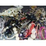 Selection of costume jewellery