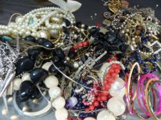 Selection of costume jewellery