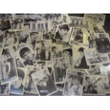 Complete set of sixty A & B.C Chewing Gum Ltd black and white trade cards depicting the Beatles.