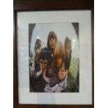 Rolling stones modern print