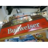 Budweiser Clydesdale over Pool Table Lighting rig approx size 102 X 36cm