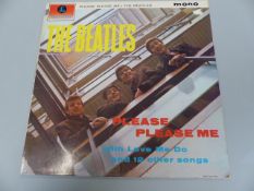 The Beatles - Please Please Me. Yellow and Black Label. 1963 PMC 1202. Matrix numbers - XEX.421