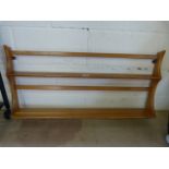 Blonde Ercol plate rack