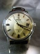 Omega: Gents stainless steel OMEGA 1967 Constellation with quick date mechanism 25,699,850