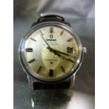 Omega: Gents stainless steel OMEGA 1967 Constellation with quick date mechanism 25,699,850