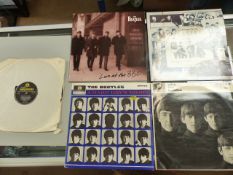 The Beatles: A selection of Good Quality Beatles albums to include 'A Hard Day's Night' stereo