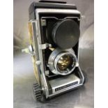 Mamiya C33 135mm box camera PROFESSIONAL (A/F) one side panel missing.