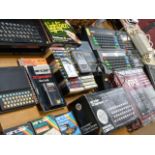 Sinclair ZX Spectrum and games, Amstrad CPC464 x 2, BBC Microcomputer system by Acorn computer