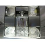 Royal Doulton Crystal GiftWare - Boxed set to include Decanter and four glasses