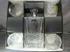 Royal Doulton Crystal GiftWare - Boxed set to include Decanter and four glasses