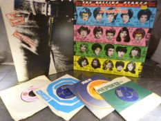 The Rolling Stones - Sticky Fingers LP with Zip to front sleeve COC 59100 1971. also to include