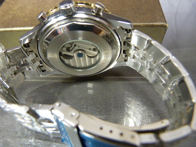 Jaragar watch as new condition but not ticking in a Forsining Watch company box. - Image 5 of 10