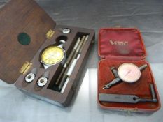 Vintage boxed gauges - to include 'The Capstan Gauge' No.15 1/1000 by Capstan Guage Company Brighton