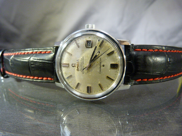 Omega: Gents stainless steel OMEGA 1967 Constellation with quick date mechanism 25,699,850 - Image 3 of 8