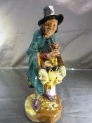 Royal Doulton HN 2103 'The Mask Seller'. Condition Report - EX.